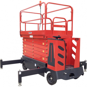 Самоходный ножничный подъемник GROST Sky 0.3-13 с аккумуляторным электродвигателем и электроподъемом по выгодной цене в Ставрополе. Надежное качество и лучшие условия ждут вас.